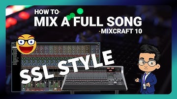How To Mix a Full Song in Mixcraft 10