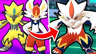 We Make INSANE Fused Pokemon In Sword \& Shield!