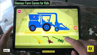 Dinosaur Farm Games for Kids | Android Game for Kids | Gameplay screenshot 1