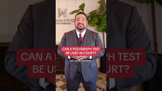 Polygraph tests can not be used in court? #texas #viral #lawyer #cops #polygraph #polygraphtest