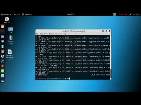 HOW TO INSTALL LAZYKALI IN KALI LINUX 2017.2