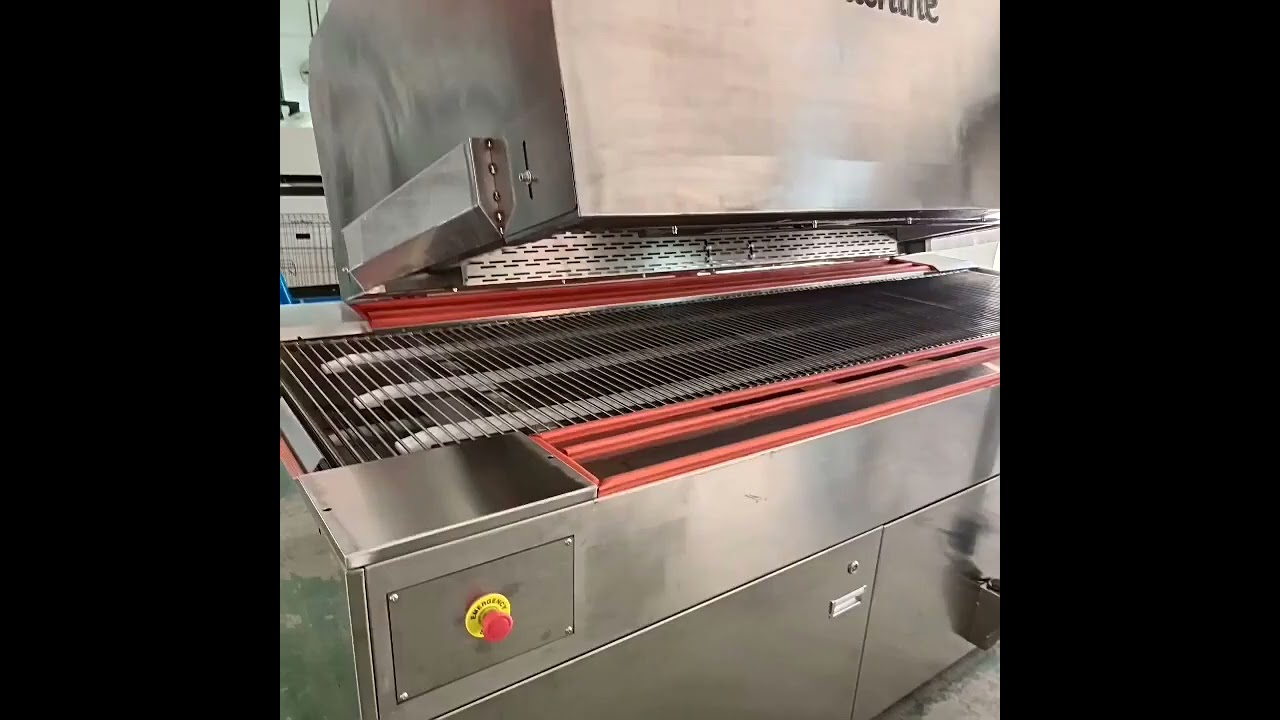 Tunnel furnace drying