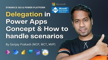 Delegation in Power Apps - Working with large Dataset - Understand the concept using SharePoint