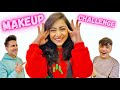 MAKEUP CHALLENGE WITH MY BROTHERS | BABY QUEEN | Rimorav Vlogs presents RI Vlogs