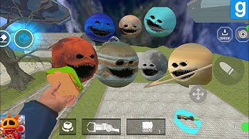 Sandbox in space updated all mars neptune moon venus uranus wakes up monster 😱 chasing nextbots 🔥