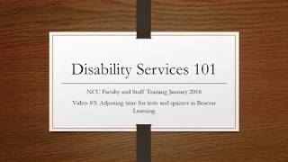 Disability Services 101: #5 of 6 "Beacon Learning" screenshot 2