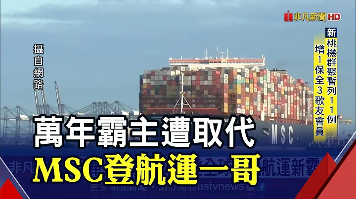 全球最大貨櫃航商換人！MSC買船造船衝運能 成功擠下馬士基｜非凡財經新聞｜20220107 - 天天要聞