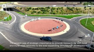 Major Road Resurfacing Project | M9 Winchburgh Asphalt Works
