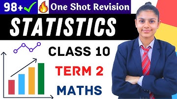Statistics Class 10 One-shot revision NCERT Term 2 Exams