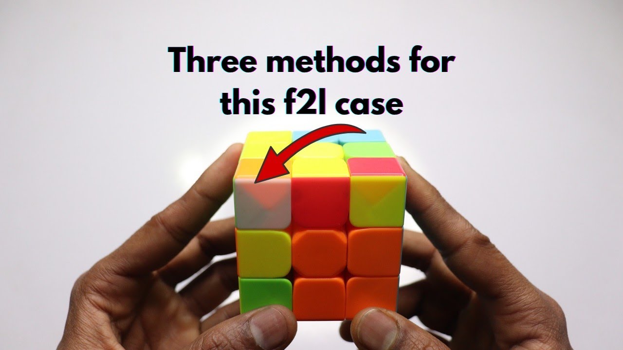 Three amazing methods for this f2l case / #cubers #tipsandtricks # ...