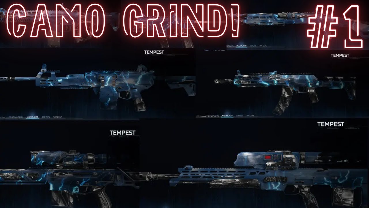 Tempest Skin Cod ABSOLUTE PURE RAGE! (Tempest Camo Grind) | Call of Duty: Black Ops 7 #1 ...