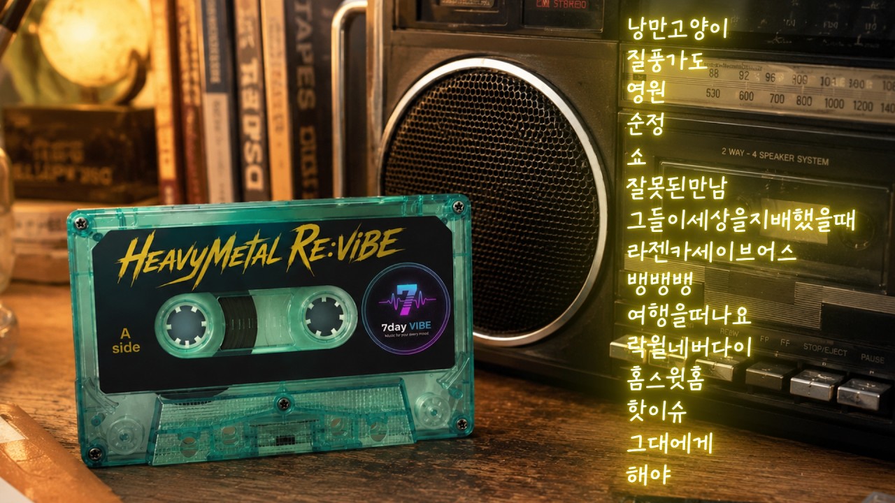 𝑷𝒍𝒂𝒚𝒍𝒊𝒔𝒕 추억 돋는 불후의 명곡들을 헤비메탈로 갈아버렸다⚡첫곡부터 심장폭격 POWER METAL COVER 논스톱 1시간