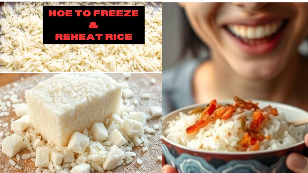 How to Freeze and Reheat Rice - YouTube
