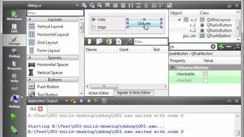 C++ Qt 18 - QRadioButton