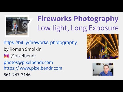 How to photograph fireworks