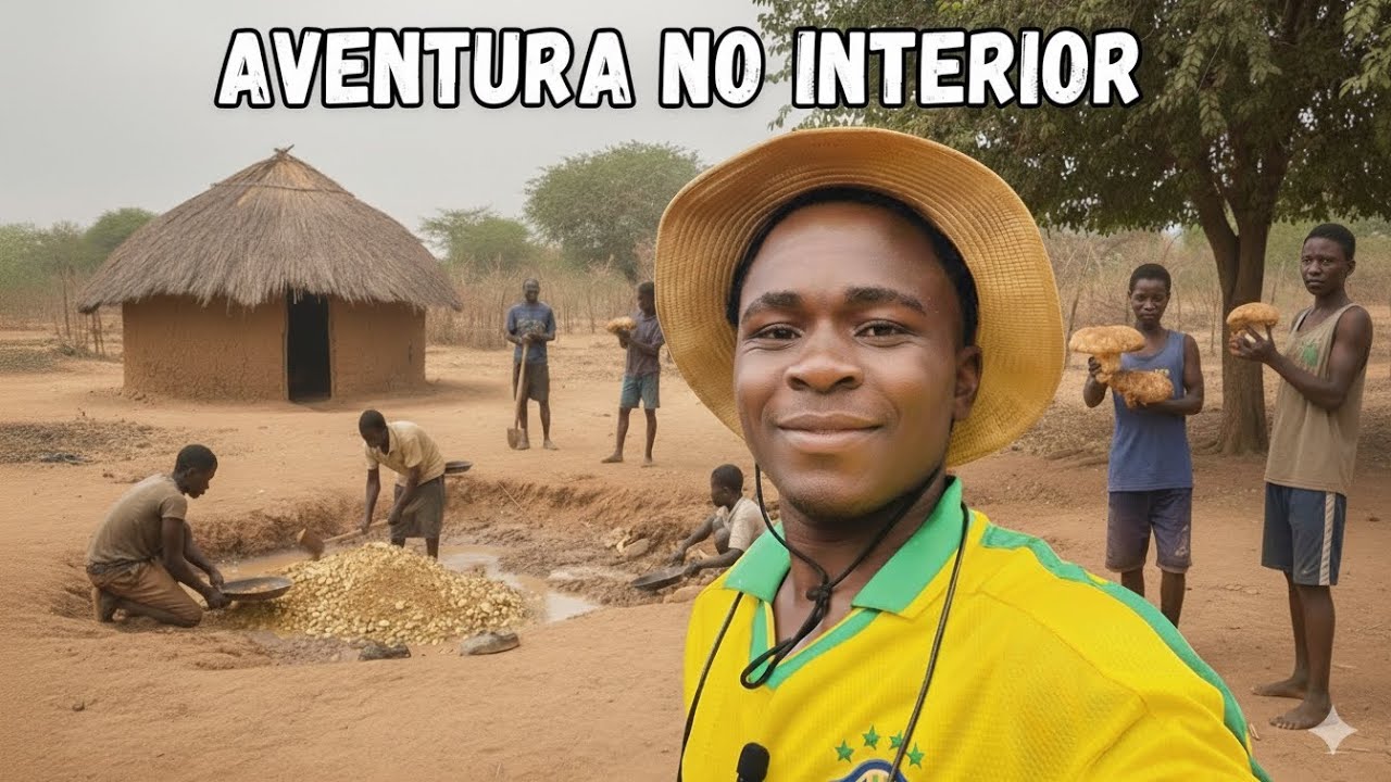 Mais um dia incrível no interior, em busca de caril e sementes de couve estaca 