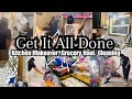 Get it all done  cleaning my 5br 3bth house  grocery haul  kitchen makeover manufacturedhome