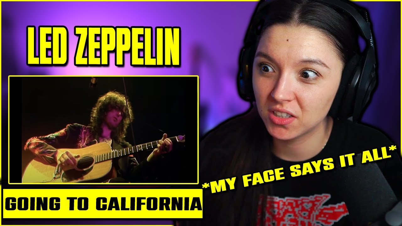 Led Zeppelin - Going To California | FIRST TIME REACTION | Live at ...