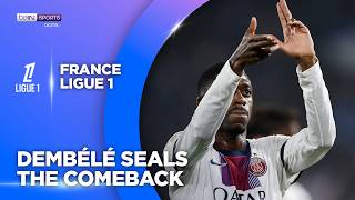PSG Comeback Goal! Ousmane Dembélé Strikes in the 85th Minute Against Strasbourg | beIN SPORTS USA