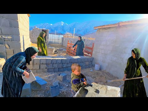 Family Teamwork Building A Stylish New Home For Turan With Soghra S Help 