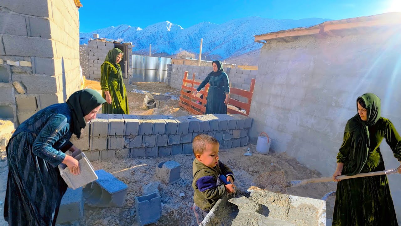 Family Teamwork: Building a Stylish New Home for Turan with Soghra’s Help