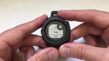 Garmin Instinct - Delete an App/Activity