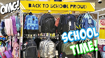 BACK TO SCHOOL BACKPACKS * COME WITH ME * OFFICEMAXX JULY 2019