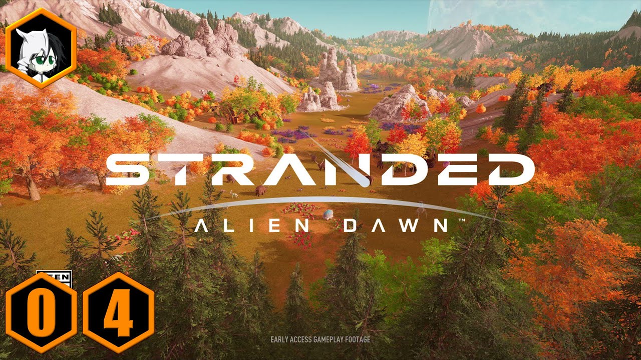 Stranded Alien Dawn 04: J'ai glissé chef!