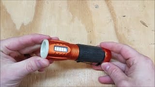 Klein Tools Flashlight with Worklight 56028 Review