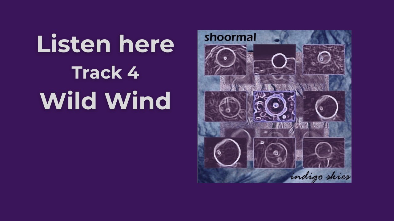 'Wild Wind': track 4 of 'Shoormal's' 25th anniversary release of 'Indigo Skies.'