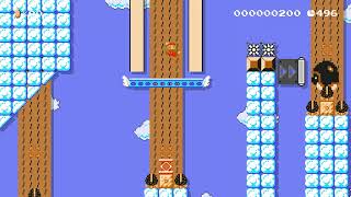 Mushroom Clouds  【Kaizo Lite】 by Jack_SMM2☆ 🍄Super Mario Maker 2 ✹4K Switch 2 No Commentary #dkt screenshot 5