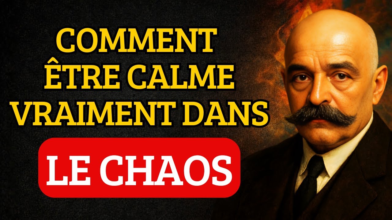 Comment Demeurer CALME Et Centré Dans Le PRÉSENT Même Au Cœur Du CHAOS | GURDJIEFF