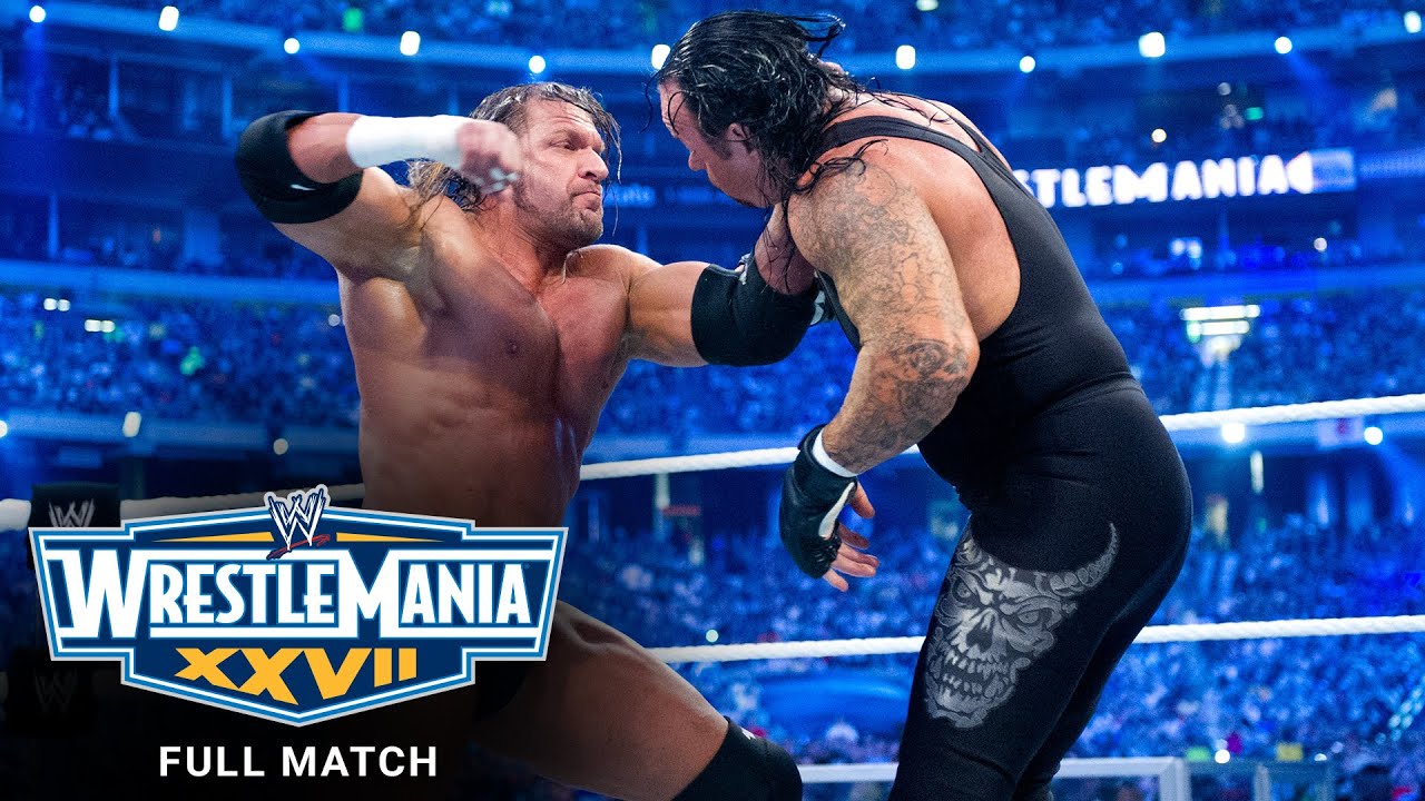 FULL MATCH   Undertaker vs Triple H   No Holds Barred Match WrestleMania XXVII