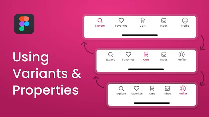 The Right Way To Build A Navigation Bar In Figma!