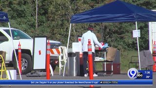 Wegmans drive-thru flu shot clinic