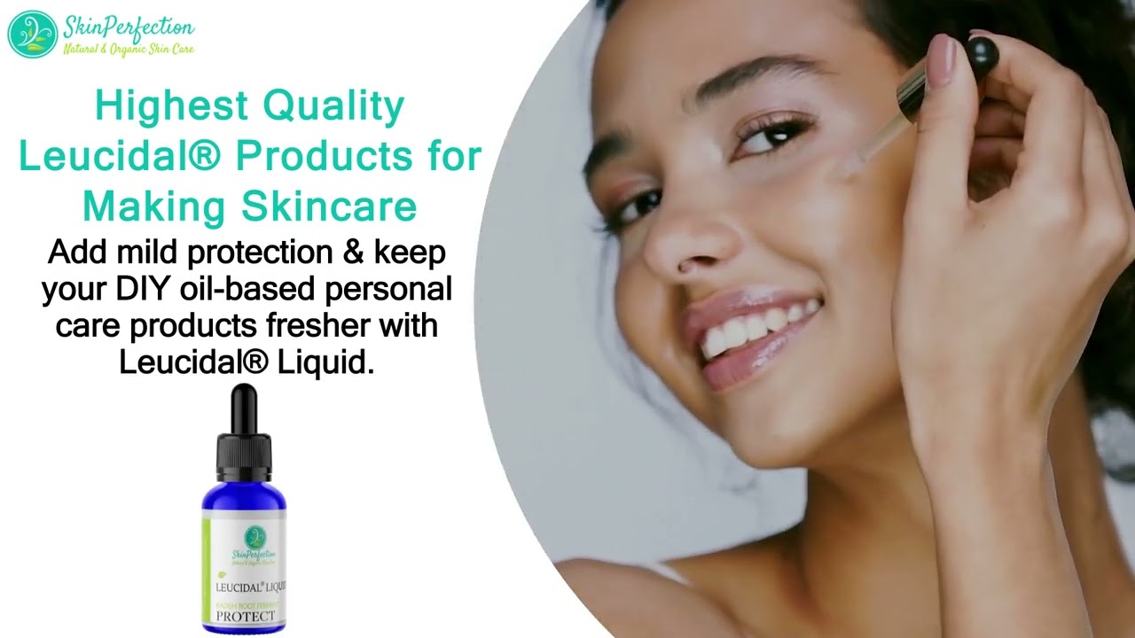 Leucidal Liquid Radish Root Superior Natural DIY Lotion Making ECOCERT  Alternative to Synthetic Preservatives Protect Homemade Hyaluronic Acid  Serums Skin Perfection