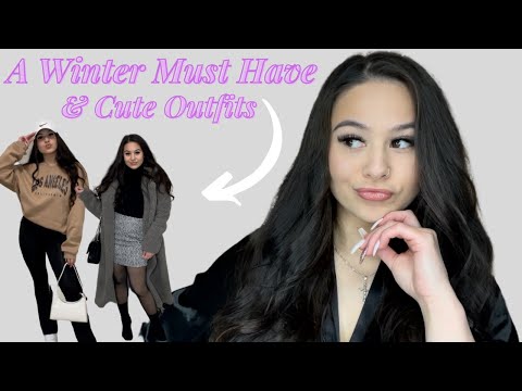 *Winter Must Have*|Outfits With Fleece Tights| Life Of Sacha