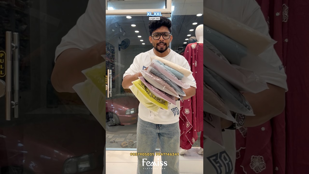 Long Kaftan LongTop😍Thread Work Orginal Fab 📣📣