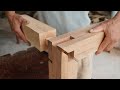 IMPOSSIBLE Techniques Of Carpenter //Japanese Handmade Joints  // Amazing Woodworking Skills