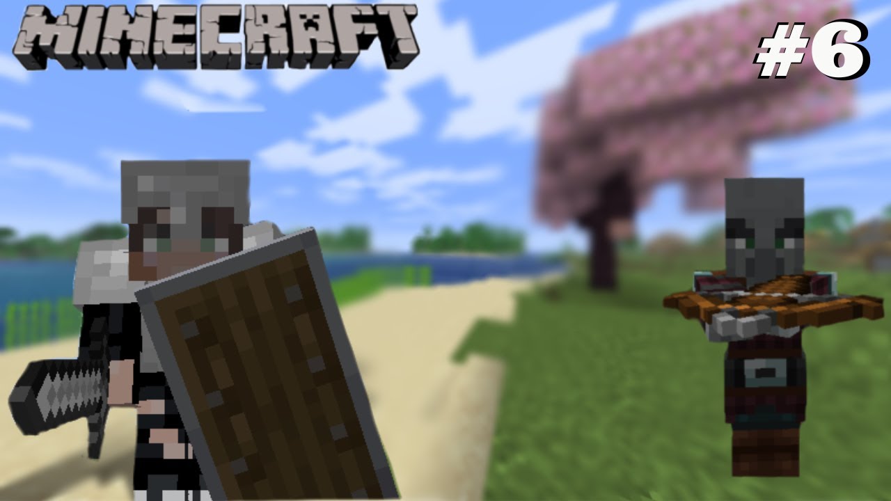 Pillagerit hyökkäs mun baselle! #6 | Minecraft Survival |
