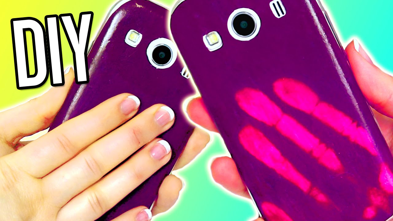 Diy Color Changing Phone Case Mood Iphone Easy Youtube