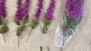 DIY Turn clearance fall decor into Christmas floral picks CHEAP!