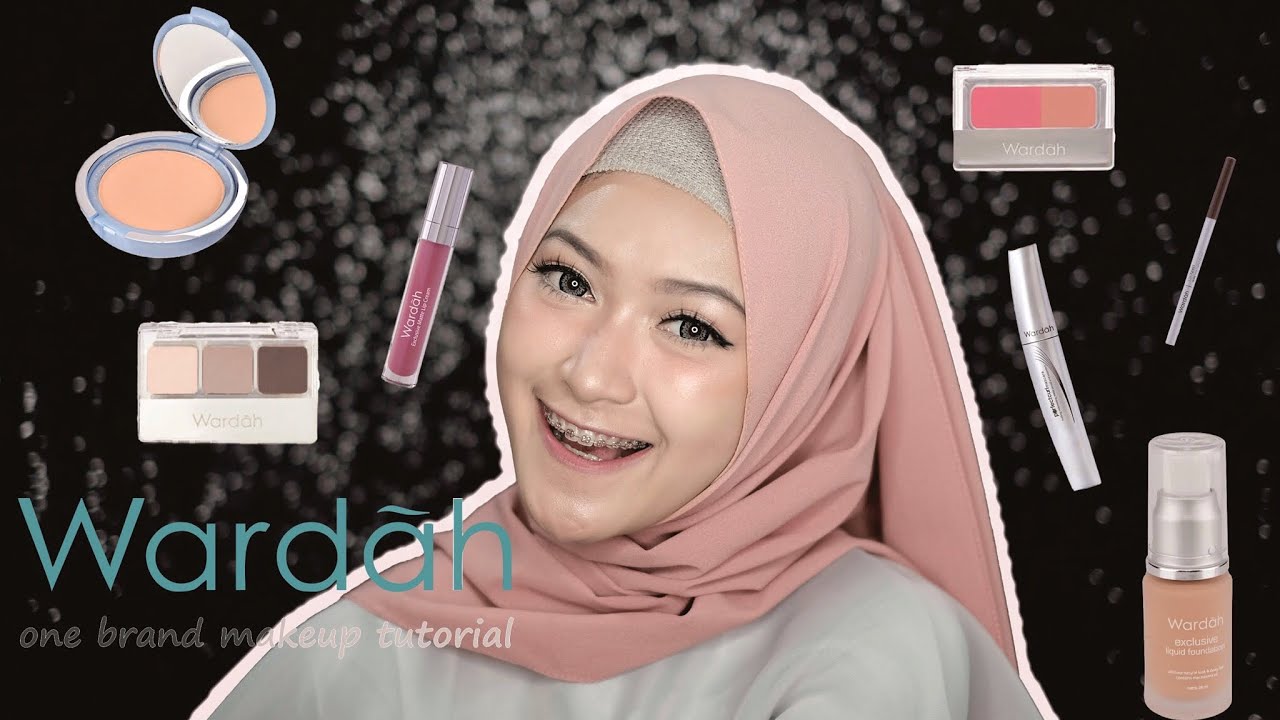 WARDAH ONE BRAND MAKEUP TUTORIAL Saritiw YouTube