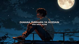 Zamana Tumhara Ya Hussain - Slowed Reverb - Nadeem Sarwar 