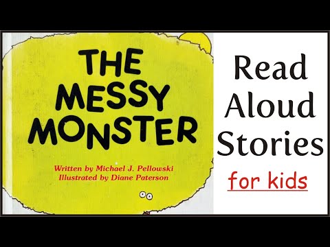 Moral Story - The Messy Monster - Read Aloud Stories - Planet Zen by Shraddha Goyal