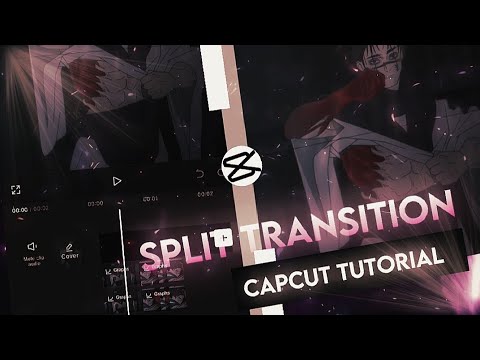 Capcut Split Transition Tutorial Like After Effects