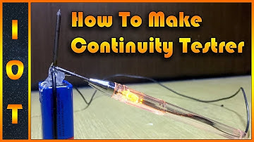 How To Make Continuity Tester at Home Using 9V Battery | Ideas On Trending