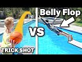 0.01% Trick Shot, Or Fall in The Pool Challenge