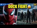 😱 Spider-Man vs Criminal Gang Fight on the Docks! | Marvel's Spider-Man 2 PS5 #shorts #creator #game