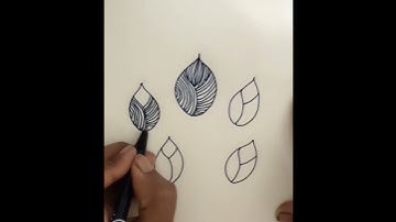 #Zentangle Flowers Step by step flower for beginners #Zentangle Art for beginners #Shorts